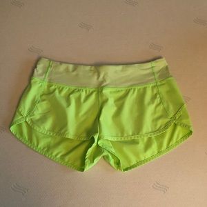 Lululemon Speed Shorts